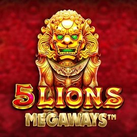 5 Lions Megaways game by Pragmatic Play – logo hosted on Lolo Casino