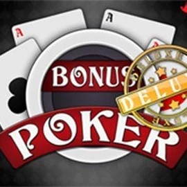 Official Table Games logo: Bonus Poker Deluxe - 3 Hands by RTG (Reel Time Gaming) at Lolo Casino