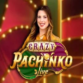 Crazy Pachinko logo by Evolution Lolo Casino
