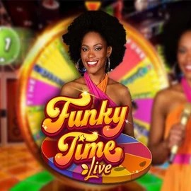 Funky Time by Evolution, showcased at lolo-casino.eu – game logo