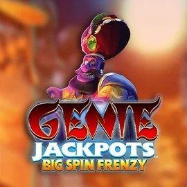 Genie Jackpots: Big Spin Frenzy by Blueprint Gaming, showcased at lolo-casino.eu – game logo