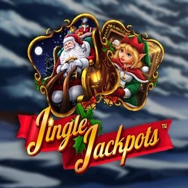 Jackpots logo of Jingle Jackpots from Dragon Gaming at Lolo Casino