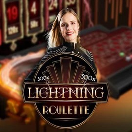 Lightning Roulette logo by Evolution Lolo Casino