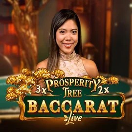 Official Live Casino logo: Prosperity Tree Baccarat by Evolution at Lolo Casino