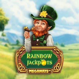 Rainbow Jackpots Megaways slot visual from Red Tiger Gaming available on lolo-casino.eu