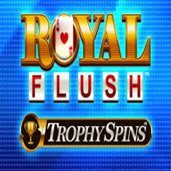 Royal Flush Trophy Spins game by Greentube – logo hosted on Lolo Casino