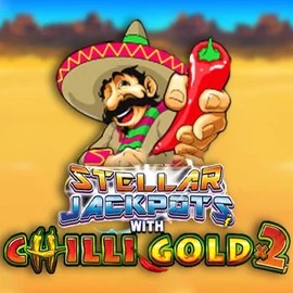 Stellar Jackpots with Chilli Gold x2 logo by Lightning Box Game at Lolo Casino